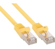 InLine Patchcord F/UTP   Cat.5e  zolty 0.3m (71533Y) ( 71533Y 71533Y 71533Y ) tīkla kabelis