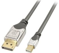 Lindy Mini-DisplayPort an DisplayPort Kabel CROMO 5m ( 36314 36314 36314 ) adapteris