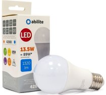 Abilite ZAROWKA LED ABILITE KLASYCZNA MLECZNA B.NEUTRALNA E27 13 5W/230V 1320LM A60 5901583549076 (5901583549076) ( JOINEDIT23795707 ) apgaismes ķermenis