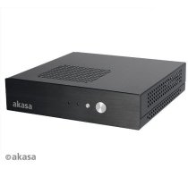 Akasa Cypher Thin-Mini-ITX Gehause inkl. 120W Netzteil OEM - sc ( AK ITX04M 12EU ) Datora korpuss