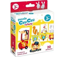 Czuczu Puzzle cyferki 3+ GXP-707317 (5902983490043) ( JOINEDIT20865144 ) bērnu rotaļlieta