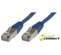 MicroConnect S/FTP CAT6 0.5m Blue LSZH PiMF (Pairs in metal foil) ( SSTP6005B ) tīkla kabelis