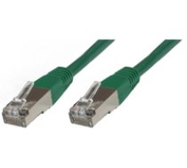 MicroConnect S/FTP CAT6 0.25m Green LSZH PiMF (Pairs in metal foil) ( SSTP60025G ) tīkla kabelis