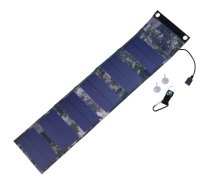 PowerNeed Waterproof Folding Solar Panel 9 W camouflage ( ES 6 ES 6 ) iekārtas lādētājs