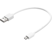 Sandberg MicroUSB Sync/Charge Cable 0.2m ( 441 18 441 18 441 18 ) USB kabelis