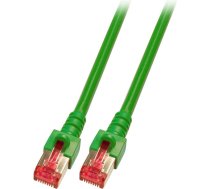 EFB RJ45 Patchkabel S/FTP Cat.6 LSZH 0 5m grun ( K5514.0 5 ) tīkla kabelis