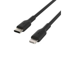 Belkin Lightning/USB-C Cable 1m PVC  mfi certified  black ( CAA003BT1MBK CAA003BT1MBK CAA003bt1MBK ) kabelis  vads