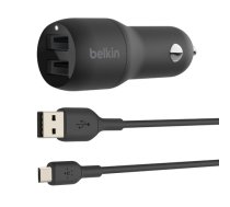 Belkin USB-A Car Charger 24W 1m Micro-USB Cable CCE002bt1MBK ( CCE002BT1MBK CCE002BT1MBK CCE002bt1MBK )