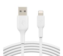 Belkin Lightning Lade/Sync Cable 1m  PVC  white  mfi certified ( CAA001BT1MWH CAA001BT1MWH CAA001bt1MWH ) kabelis  vads