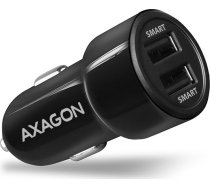 AXAGON PWC-5V5 car charger Smart 5V 2 4A + 2 4A  24W  black ( PWC 5V5 PWC 5V5 PWC 5V5 ) portatīvo datoru lādētājs