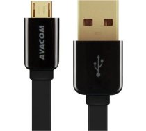 AVACOM MIC-40K USB CABLE - MICRO USB  40CM  BLACK ( DCUS MIC 40K DCUS MIC 40K ) kabelis  vads