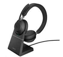 Headset Evolve2 65 Stand Link380a MS Stereo Black ( 26599 999 889 26599 999 889 26599 999 889 ) austiņas