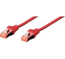 Cable Cat6 S/FTP 0 5m red RJ45/RJ45 ( DK 1644 005/R ) kabelis vads