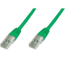 DIGITUS Patchkabel Cat6 U/UTP 2xRJ45 5.0m grun LSZH ( DK 1617 050/G ) tīkla kabelis