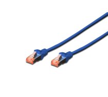 DIGITUS Patchkabel Cat6 S/FTP 2xRJ45 10.0m blau Hebelschutz ( DK 1644 100/B ) tīkla kabelis