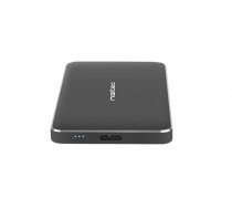 Natec external enclosure OYSTER PRO for 2 5'' SATA  USB 3.0  black  Alu. ( NKZ 1430 NKZ 1430 NKZ 1430 ) Datora korpuss