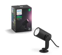 Philips Hue Lily LED 1lmp. Spot Extension black ( 8718696167977 ) apgaismes ķermenis
