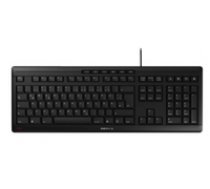 CHERRY TAS STREAM KEYBOARD schwarz  britisch. Layout ( JK 8500GB 2 JK 8500GB 2 JK 8500GB 2 ) klaviatūra