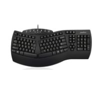 Perixx PERIBOARD-512 Keyboard - Black (QWERTZ - vācu izkārtojums) ( 4049571001692 PERIBOARD 512 SCHWARZ 57205D ) klaviatūra