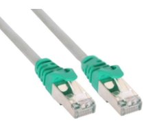 InLine Patchcord Crosover SF/UTP   Cat.5e  Grey  15m (73515) ( 4043718007431 73515 73515 ) tīkla kabelis