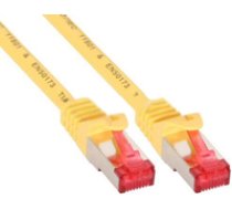 InLine Patchcord S/FTP  PiMF  Cat.6  PVC  zolty 0.3m (76433Y) ( 76433Y 76433Y 76433Y ) tīkla kabelis