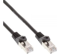 InLine Patchcord SF/UTP Cat.5e    black 0.3m (72533S) ( 72533S 72533S 72533S ) tīkla kabelis