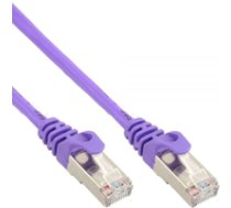 InLine Patchcord SF/UTP Cat.5e    Purple 0.3m (72533P) ( 72533P 72533P 72533P ) tīkla kabelis