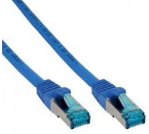 InLine Patchkabel Cat.6A  S/FTP (PiMf)  500MHz  blue  0 5m ( 76850B 76850B 76850B ) tīkla kabelis