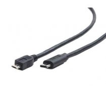 Gembird USB micro 2.0 BM cable to type-C (micro BM/CM)  1.8m  black ( CCP USB2 MBMCM 6 CCP USB2 MBMCM 6 CCP USB2 MBMCM 6 ) USB kabelis