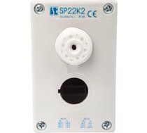 Spamel Kaseta sterownicza 2-otworowa z przyciskami (SP22K2-1) SP22K2 (5907723064652) ( JOINEDIT16931577 )