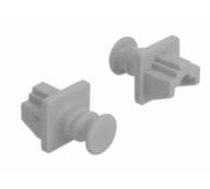 for RJ45 - Schutzumschlag - Grau (Packung mit 10) ( 86508 86508 86508 ) datortīklu aksesuārs