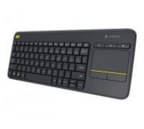 LOGITECH Wireless Touch Keyboard K400 Plus - EMEA - Hungarian layout - Dark Grey ( 920 007157 920 007157 920 007157 ) klaviatūra