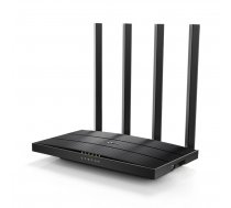 TP-LINK AC1200 Wireless Gigabit Router Archer C6U 802.11ac 300+867 Mbit/s 10/100/1000 Mbit/s Ethernet LAN (RJ-45) ports 4 MU-MiMO Yes A ( Archer C6U ARCHERC6U RWTPARCHERC6U TL-ARCHER C6U ) Rūteris