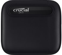Crucial portable SSD X6 2TB USB 3.1 Gen 2 Typ-C (10 GB/s) ( CT2000X6SSD9 CT2000X6SSD9 CT2000X6SSD9 ) Ārējais cietais disks