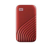 Western Digital MyPassport 2TB SSD Red WDBAGF0020BRD-WESN ( WDBAGF0020BRD WESN ) Ārējais cietais disks