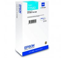 Ink Epson T7542 cyan XXL  WF-8090/WF-8590 ( C13T754240 C13T754240 C13T754240 ) kārtridžs