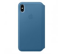 Apple iPhone XS Max Leather Folio Cape Cod Blue ( MRX52ZM/A MRX52ZM/A MRX52ZM/A ) maciņš  apvalks mobilajam telefonam