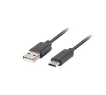 Lanberg cable USB-C(M)-A(M) 2.0 0.5M Black ( CA USBO 10CU 0005 BK ) USB kabelis
