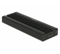 Delock External SSD Enclosure M.2 NVME USB C 3.1 Gen 2 black ( DE 42600 42600 42600 ) cietā diska korpuss