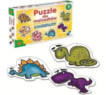 Alexander ALEXANDER Puzzle dla Maluszkow Dinozaury - 0542 0542 (5906018005424) ( JOINEDIT14253269 ) bērnu rotaļlieta