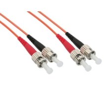 InLine Patchcord swiatlowodowy ST/ST   50/125µm    OM2 2m (81502) ( 81502 81502 81502 ) tīkla kabelis