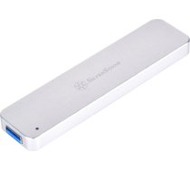 Silvstone SST-MS09S USB 3.1 - M.2 SATA SSD to USB 3.1 Gen 2 ( SST MS09S SST MS09S ) cietā diska korpuss