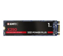 Emtec X250 SSD Power Plus 1TB Solid State Drive (SATA 6 GB / s  M.2) ( ECSSD1TX250 ECSSD1TX250 ECSSD1TX250 ) SSD disks
