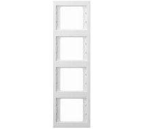 Hager Ramka poczworna BERKER biala - 13437009 13437009 (4011334263234) ( JOINEDIT17257703 )