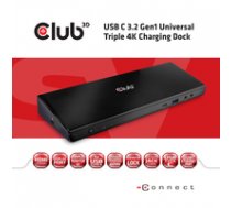 CLUB 3D USB C 3.2 Gen1 Universal Triple ( CSV 1562 ) aksesuārs portatīvajiem datoriem