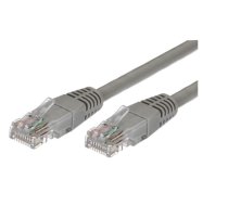 Cable Patchcord cat.6A RJ45 UTP 1m. grey ( AKTBXKS6AUP100G ) tīkla kabelis