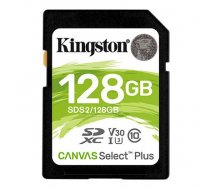 KINGSTON 128GB SDXC Canvas Select Plus ( SDS2/128GB SDS2/128GB ) atmiņas karte