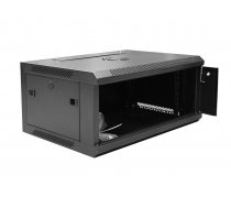 DIGITUS Wallmount cabinet 4U  600x450mm  black RAL 9004 ( DN W19 04U/450/B DN W19 04U/450/B ) Serveru aksesuāri