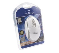 TITANUM TM120W Wireless Optical Mouse 3D 2.4 GHz 1000 DPI 3D - CONDOR ( TM120W 5901299926147 ) Datora pele