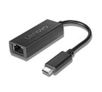Lenovo Black   USB C to Ethernet Adapter ( 4X90L66917 4X90L66917 4X90L66917 ) kabelis  vads